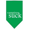 thumbnail image 3 of Halloween Pet and Dog Bandana Screen Printed, "Vampires Suck", 3 of 10