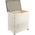 thumbnail image 1 of Bacs de Rangement avec Couverclesquart Bacs de Rangement en Plastique s Bacs de Rangement Empilables avec Roues Organisateurs et Rangement pour Garde-Robe Boîte de Rangement, 1 of 6