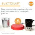 thumbnail image 3 of K&H Universal Water Deicer Red For Outdoor Bowls, 3 of 5