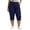 *1-Dark Blue, variant on VBVC Women's Plus Button Closure Cargo Capri Pants,Straight Leg Hiking Shorts For Women,Ladies Lightweight Outdoor Cropped Trousers with Multi Pockets,Army Green,L-5XL