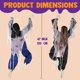 thumbnail image 5 of Decoración de Pared de Halloween JOYIN 120 cm Zombies Trepadores Paquete de 2, 5 of 7