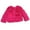 Hot Pink, variant on Fdrone Toddler Girls Faux Fur Short Coats Winter Fuzzy Fleece Coat Kids Plus Size Solid Color Jacket Baby Long Sleeve Thick Plush Warm Outwear Coat