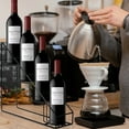 Coffee Syrup Rack for Coffee Bar Accessories Fits with Torani and Monin ...