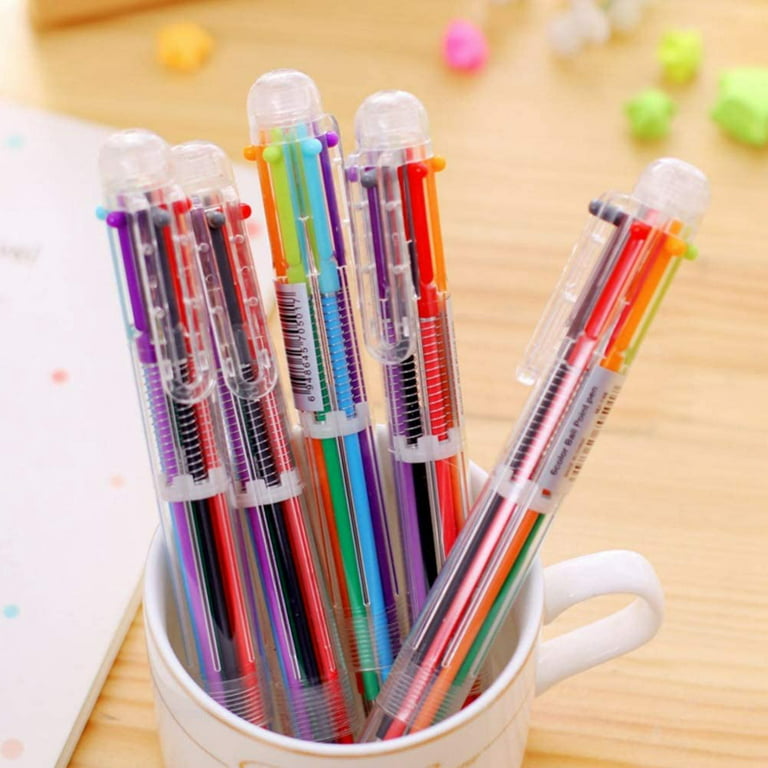BIC Cristal Multicolor Ballpoint Pen - Ballpoint Pen Set of 8 Different  Colours for Office, School and Everyday Use - 1 Bag of 8 Pieces
