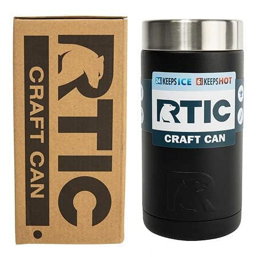 RTIC 16oz Craft Can Cooler, Graphite, Matte