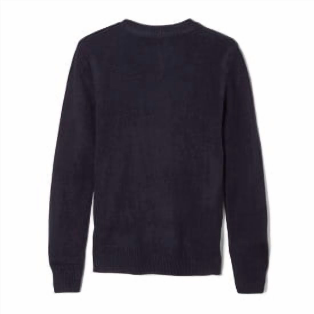 French Toast Girls School Uniform Anti-Pill Crewneck Cardigan Sweater, Sizes 4-20