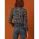 thumbnail image 5 of Blusa lunares florales Azul verdoso T S, 5 of 6