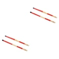 thumbnail image 3 of ZLight Accessoires de Batterie Marteau Débutant Instrument de Percussion en Bambou Maillet Composant de Remplacement Rouge 2Ensemble, 3 of 6