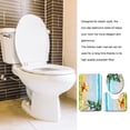 thumbnail image 4 of Cateissary Lo más nuevo, 3 unidades/juego de fundas para asiento de inodoro, alfombrilla antideslizante para baño, alfombras lavables florales para baño, Decoración del hogar TYPE3 2 # Cateissary JJ25268-03, 4 of 6