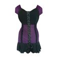 thumbnail image 1 of Dare To Wear Victorian Gothic Boho Women's Short Sleeve Cabaret Corset Top S - 5x, 1 of 2