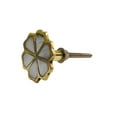thumbnail image 2 of Perilla Home Set of 6 Eva Mother of pearl Cabinet Knobs Decorative Antique Knobs for Home Kitchen Cabinet Hardware Cupboard Door Dresser Wardrobe and Drawer Pull Handle, 2 of 7