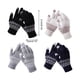 thumbnail image 2 of Sonducket Guantes de punto Chic Hand Covers Hands Wrap Warmer Ropa Accesorios Invierno Adultos Touch Screen Knit Glove White guantes y mitones Blanco Sonducket AP011252-02B, 2 of 6