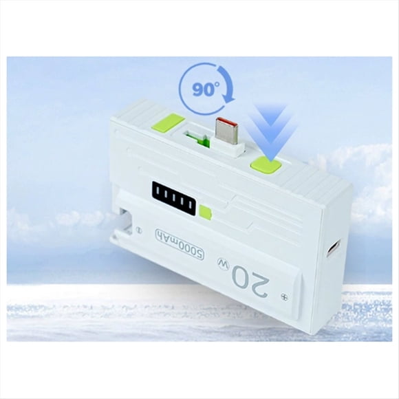 1 Section 21700 Battery Box DIY Fast Charging Power Bank Box Kit 5V 3A 9V 2A 12V 1.5A USB Type-C Battery Charger Case