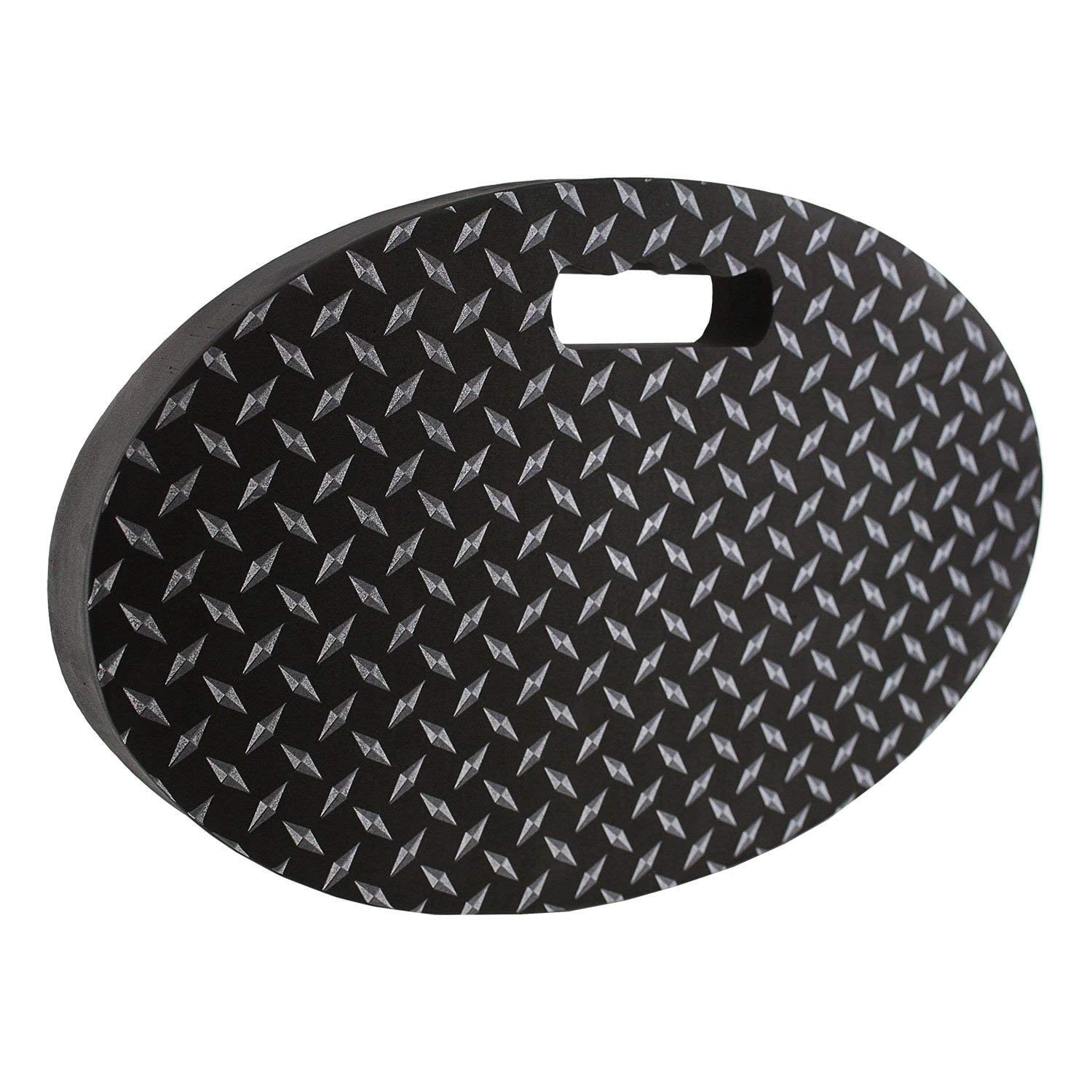 (2 pack) Thornton's  Ergonomic Thick Oval Kneeling Pad, Large Football