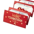 thumbnail image 5 of CCOCC 2026 New Christmas Santa Money Envelope 6 Slots-Christmas Cash Wallet Holiday Gift Card Holder,Fold-Out Red Envelope Money Box Diy Reusable Wallet Christmas Card Holder, 5 of 6