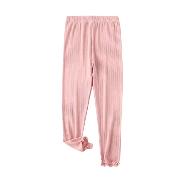 Odeerbi 1-12 Años Niñas Mallas Elásticas de Modal Pantalones Cortos Verano Color Sólido Pantys Casual