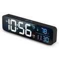 thumbnail image 1 of Reloj digital en la parte superior con pantalla de temperatura de fecha y semana, 1 of 8