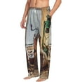 thumbnail image 2 of Balery Men'S Oil Lamp Coffee Beans Pants,Sleepwear Pants,Pajama Pants,Pj Bottoms Drawstring And Pockets-Small, 2 of 9