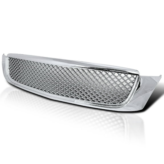 Spec-D Tuning Chrome Front Grill Grille Compatible with 2000-2005 Cadillac Deville