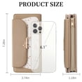 thumbnail image 2 of LOUEBICA Womens Wallet Vegan Leather Long Ladies Wallets RFID Blocking Bifold Card Holder with Floral Pattern Zipper Pocket, 2 of 8