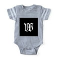 thumbnail image 1 of CafePress - Gothic Initial W - Cute Infant Baby Football Bodysuit, 1 of 1