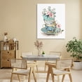 thumbnail image 3 of Stupell Industries French Country Tea Cup Chinoiserie Blossoms Canvas Art, 24 x 30, by Kim Allen, 3 of 8