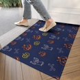 thumbnail image 4 of Halloween Doodle Icons Pattern Door Rugs,Washable Non Slip Door Mats Indoor,Decorative Door Mats,Entry Mat Indoor for Entrance,Bedroom,Kitchen,Bathroom,17"x30", 4 of 6