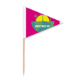 thumbnail image 1 of Memorial Anniversary Forest Environment Toothpick Triangle Cupcake Toppers Flag, 1 of 3