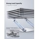 thumbnail image 5 of Soporte de ordenador portátil Lamicall ajustable de aluminio para MacBook Silver, 5 of 8