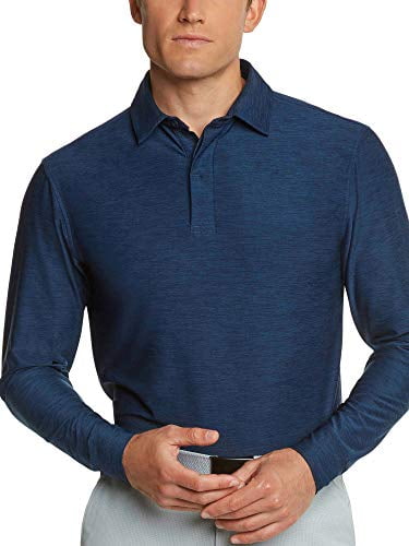 Men's Dry Fit Long Sleeve Golf Shirt 