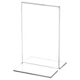 thumbnail image 2 of Clear Acrylic Sign Display/Literature Holder (Bottom-Load), 3.5" W x 5.5" H (12 Pack), 2 of 2