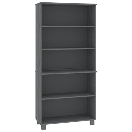 vidaXL Drawer Cabinet Bookshelf with Storage Shelves HAMAR Solid Wood Pine