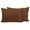 Brown, variant on Flxxie 2 Pack Brushed Microfiber Toddler Pillowcases with Zipper Closure, Super Soft and Cozy Travel Pillow Covers, 13" x 18", Fits Pillows Sized 12"x16" 13"x18" 14"x19", Wine Red