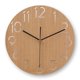 thumbnail image 1 of Reloj de pared Vhermosa con pilas tictac silencioso estilo pastoral granja redonda de madera, 1 of 5