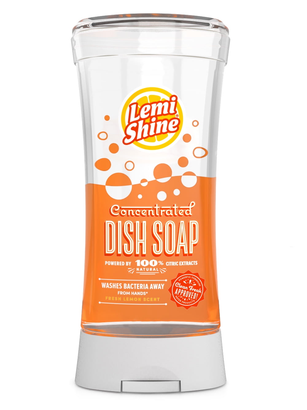 Lemi Shine® Dish Soap, Fresh Lemon Scent, 22 oz, Dish Soap + Hand Soap