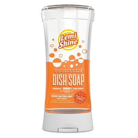 Lemi Shine® Dish Soap, Fresh Lemon Scent, 22 oz, Dish Soap + Hand Soap
