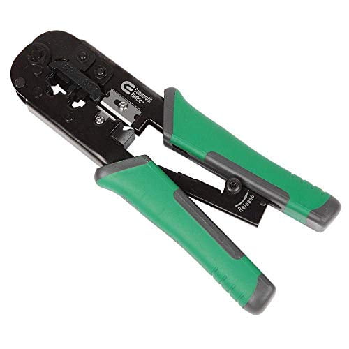 Ratchet modular store plug crimper