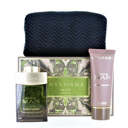 Bvlgari Men's Man Wood Essence Gift Set Fragrances 783320418693