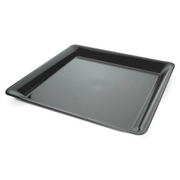 3518-BK Platter Pleasers 12 in. x 18 in. Black Tray