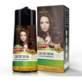 thumbnail image 3 of (4 pack) Herbishh Chestnut Brown Pack of 3, PPD-Free Hair Color Shampoo for Gray Hair, Hair Dye Shampoo 3 in 1, 100% Gray Coverage, Permanent Hair Color for Men & Women, Ammonia-free, 400 ml, 3 of 8