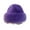 Purple_One Size, variant on HUANLEDASH Women Winter Hat Thick Plush Faux Fur Heat Retention Windproof Mongolia Style Bucket Hat Solid Color Outdoor Cycling Skiing Panama Cap