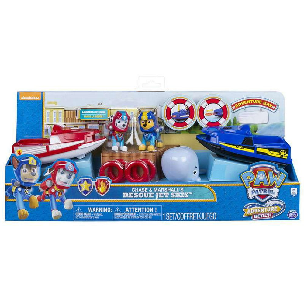 paw patrol chase and marshall track