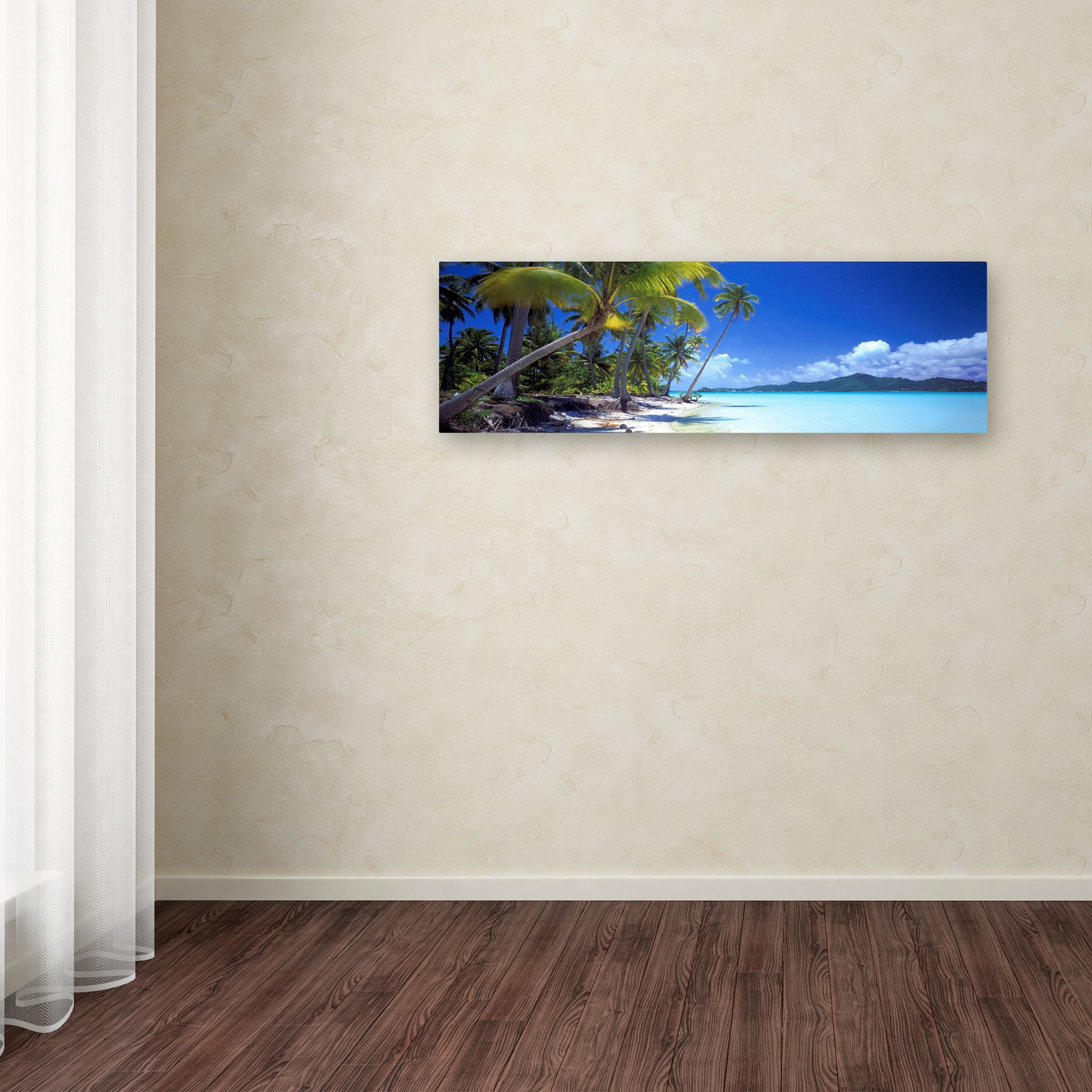 Trademark Fine Art 'Tropical Paradise' Canvas Art by Doug Cavanah