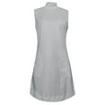 thumbnail image 5 of Casual Dresses For Womens Summer Fashion Solid Color High Neck Sleeveless Pocket Mini Women Dress Workwear, 5 of 6