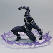 Figurecomplex Amazing Yamaguchi Black Panther, Approx. 6.7 inches (170 mm), ABS & PVC Painted Action Figure, Revoltech