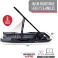 thumbnail image 3 of Laptop Stand for Desk, Adjustable Laptop Stand for Desk, Laptop Riser for MacBook Pro and Air 13 15 17 inch, Laptop Stands Adjustable, Ergonomic Computer Stand, Notebook Stand Patented SecureStop, 3 of 7