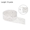 thumbnail image 2 of Unique Bargains Lace Ribbon 10 Yards 1.2 Inch Cotton Lace Trim for Craft,Gift Wrappers,Headbands,White Style 11, 2 of 5