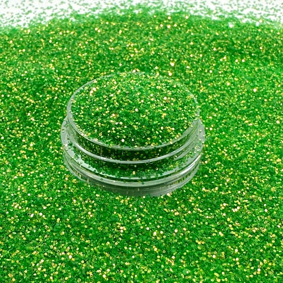 Green Lime Glitter for Crafts, Epoxy, Resin, Tumblers, DIY Decorations, Nail Art (1oz = 28g)