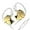 Gold, variant on ZSN  X Wired in-ear Headphones DIY Earphones 1BA+1DD Driver HIFI DJ  Running Sport Earbud