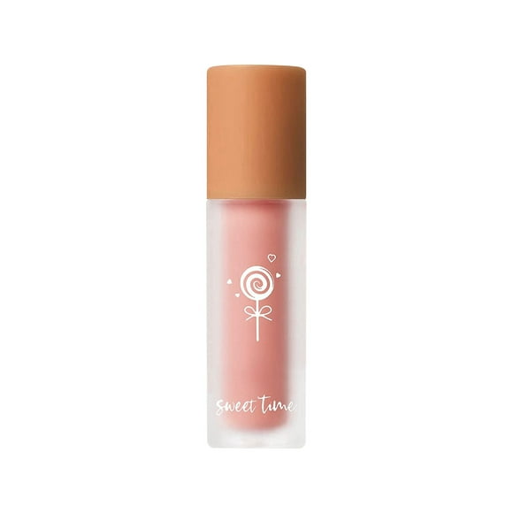 Ckulufk Matte Liquid-Blush, Velvet Texture Breathable, Natural Makeup, High Hazy, Blossoms, Honey, Peach, Matte Velvet, Multi-purpose Dressing Rouge.8ml